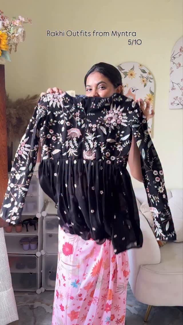 Yay or nay ? 👇🏻 #myntrafind
 #rakhioutfit #rakhioutfitideas #myntrafashion