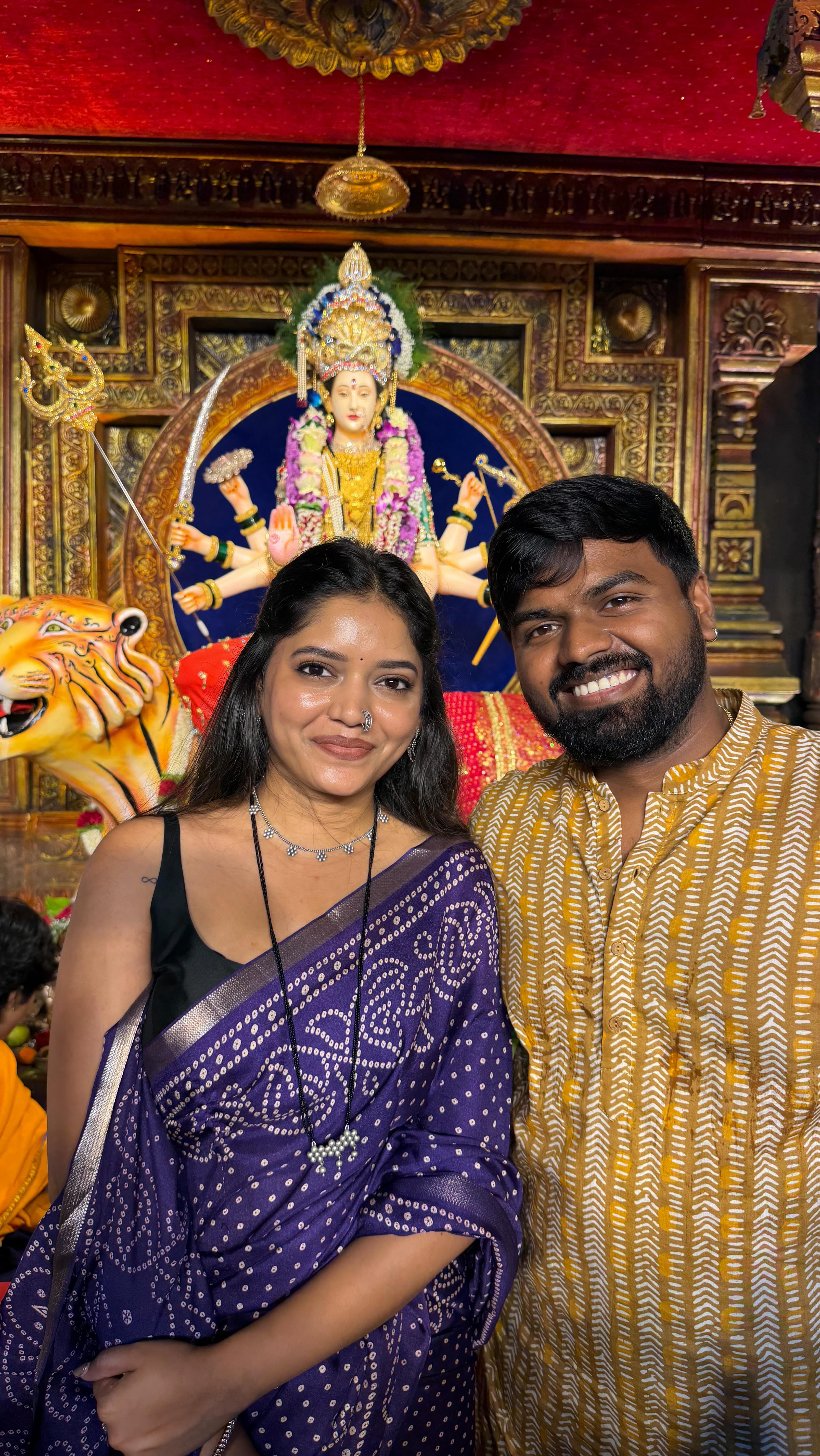 Pandal Hopping with him✨💖