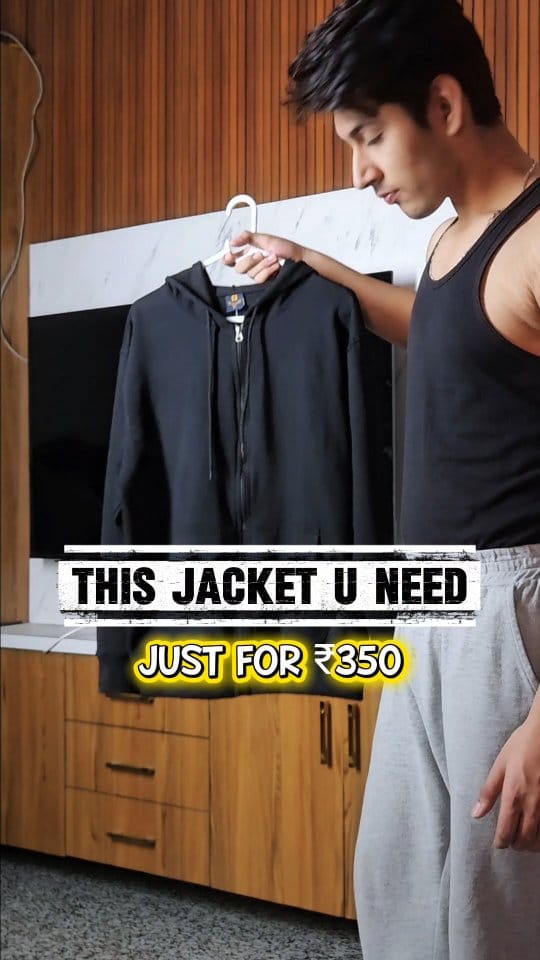 Two ways to style this essential ₹350 zip-up.🔥 Which look is your favorite? 1 or 2?
.
#ZipUpHoodie #BudgetFashion #VersatileStyle #MensO0TD
#StreetwearLook #GymStyle #AffordableFinds #BlackHoodie
.
❓️Which look wouldyou wear?❓️