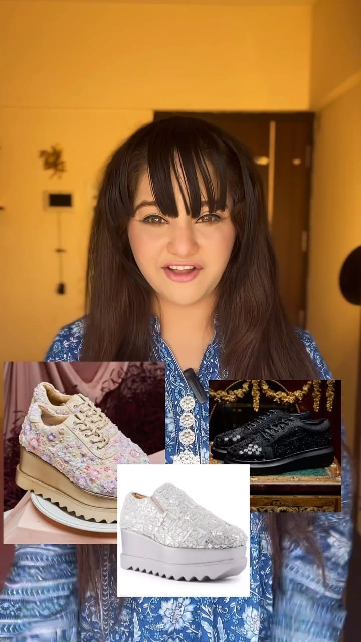 Just unboxed these glam Meesho sneakers – perfect blend of rare and royal! These embroidered sneakers are a total game-changer. Affordable, trendy, and straight from Meesho online shopping – a must-have for every fashion-forward sneaker lover. Love how these Meesho shoes add flair to my everyday outfits.
#MeeshoSneakers
#EmbroideredSneakers
#MeeshoHaul
#OnlineShoppingIndia
#TrendyFootwear
@meeshoapp @sellonmeesho @muskaan_yp