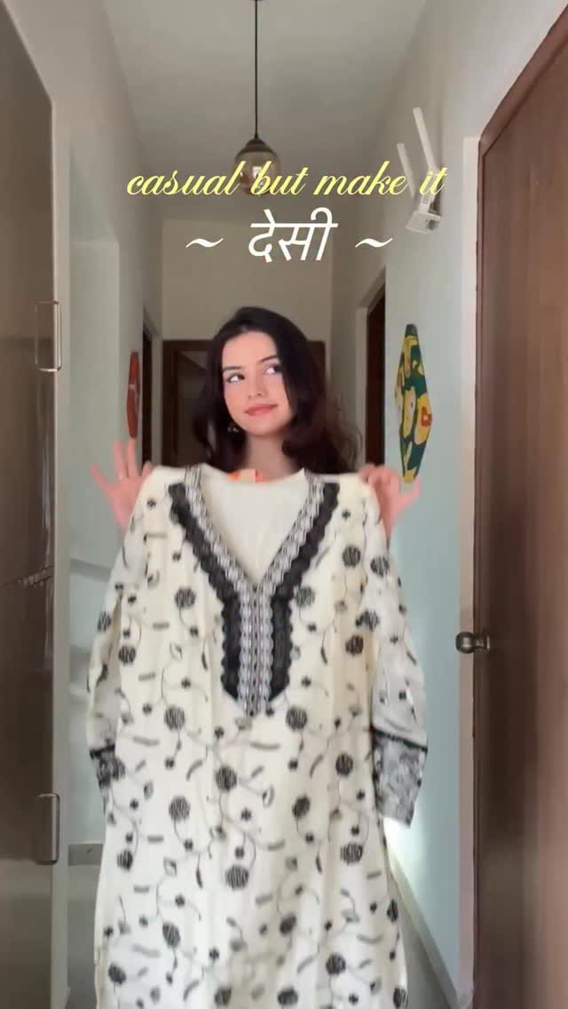 Definitely re wearing this for 1868 more times 🧚‍♀️
Comment ‘desi’ if you want any links or share this reel w me in dms💛
#desifashion #minimal #desicasual #desigirl #fyp #explore #personalstyle #everydayoutfits