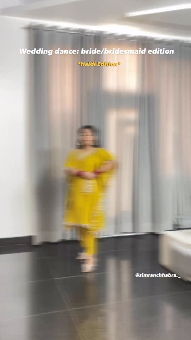 The newest episode of wedding dance ft. bride and bridesmaid✨ open on on that pink or yellow outfit and perform this on Haldi or Mehndi, and you will play the show♥️♥️
Save this real and share to those who might need this♥️
Dc: @simranchhabra._ 
DM or contact 8803188000 for any enquiries✨
Also come down for the outfit link or send the reel in my DM♥️
#simranchhabra #adultdanceclass #danceclasses #adultsclass #danceclassinpanipat #weddingchoreography #weddingdances #weddingdance #danceclassinpanipat #weddingchoreography #weddingdances #weddingdance #kidsdanceclasses #kidsdanceclass
