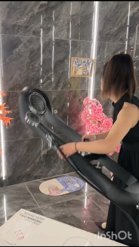 Modern shower painal