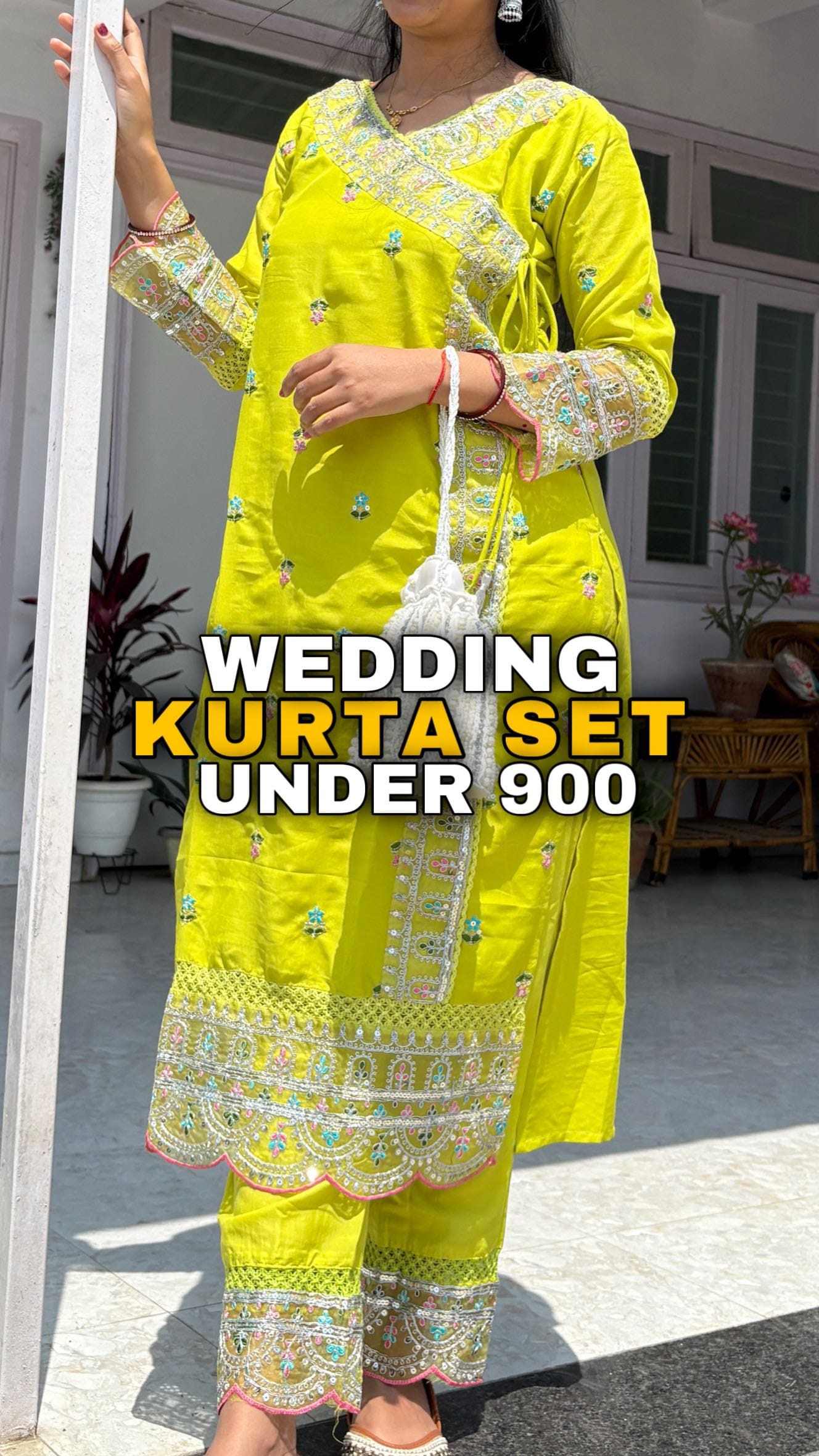 🍁Comment “Link” to get LINK 🔗 
.
.
.
Beautiful wedding wear kurta set in under budget, fabric & pattern very premium and stylish.
.
.
.
[Kurta set , wedding wear , wedding wear kurta set, ethnic, meesho, fashion, under budget] 
.
.
. 
#kurtaset #weddingwear #weddingwearkurtaset #enthnic #meesho #fashion #underbudget