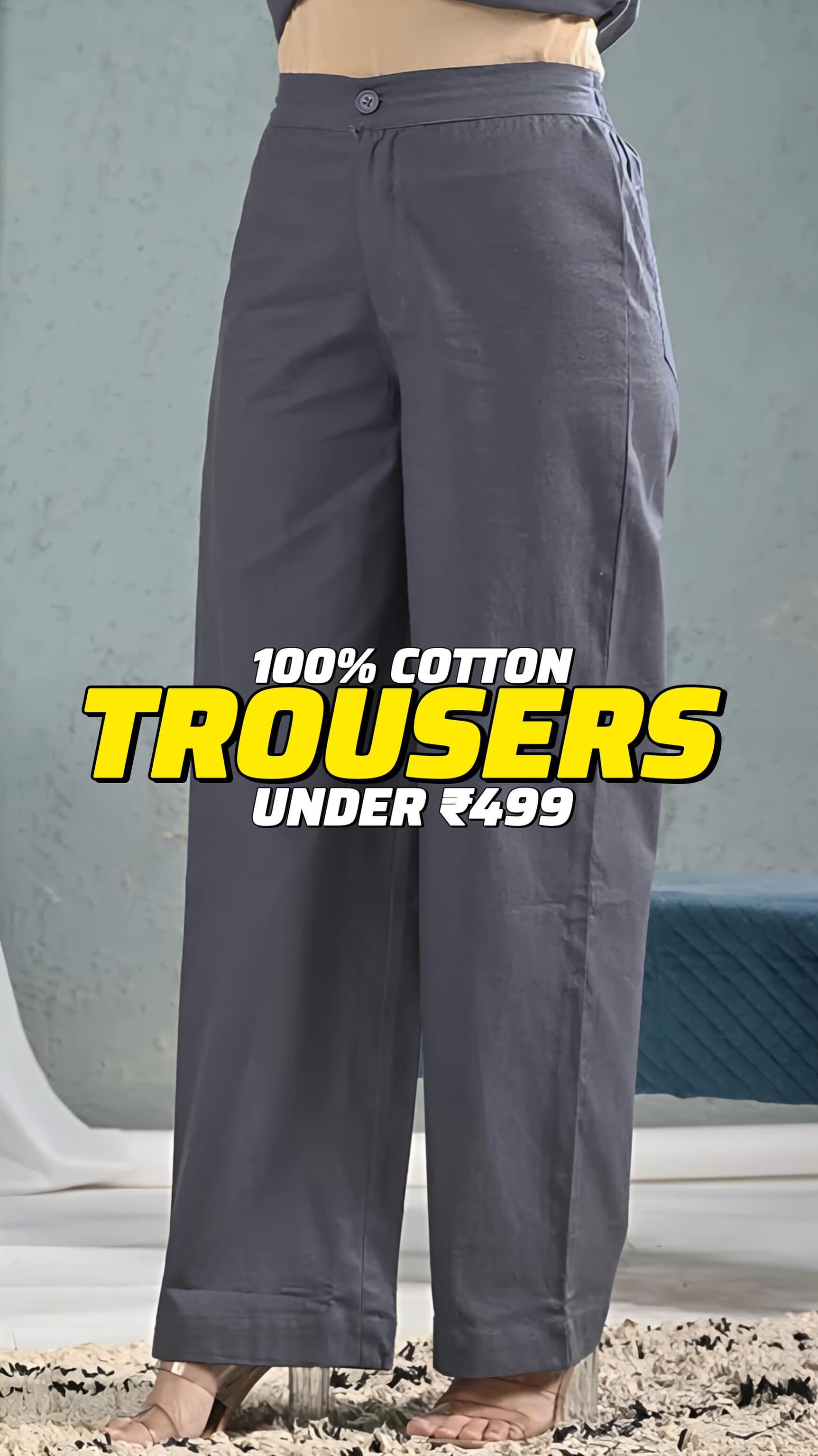 🎀 Comment “LINK” to get links 🎀
.
I GOT THESE 100% PURE COTTON FORMAL TROUSERS FROM FLIPKART IN JUST UNDER ₹499
PERFECT FOR SUMMER AND RAINY WEATHER OFFICE WEAR , COLLEGE WEAR OR CASUAL DAILY WEAR.
.
#flipkart #cottonpants #purecotton #pants #trouser #formaltrousers #underbudget #bottomwear #womenfashion #summerpants
