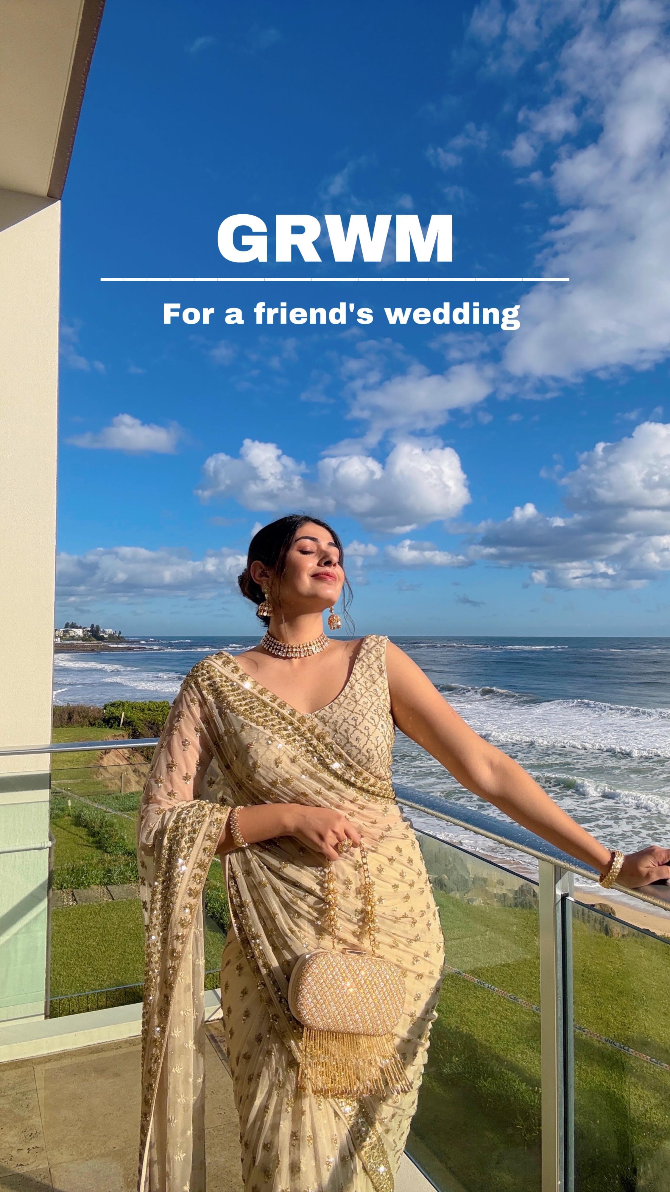 The theme was softness. Love. Nothing more.
Hail or shine, a wedding always carries its own kind of magic — untouched by weather, grounded in feeling. 🫶
I wore a beautiful ivory net sari — light, minimal, and easy to carry. Kept the look simple with soft makeup and hair, and added just a touch of traditional jewelry to complete the vibe. 
Saree & Blouse- Astha Narang saree from @gaiabyarchie
Jewellery - @zevar_geeta
Bag - @handlethosebags
Styled by @sejal_satish.n
#STWeddingFits #WeddingFitsByST #asthanarang #weddinglehenga #ivorysaree #bridesmaidlook #daywedding #weddingday #indianwedding #soundaryathakur #formocloset