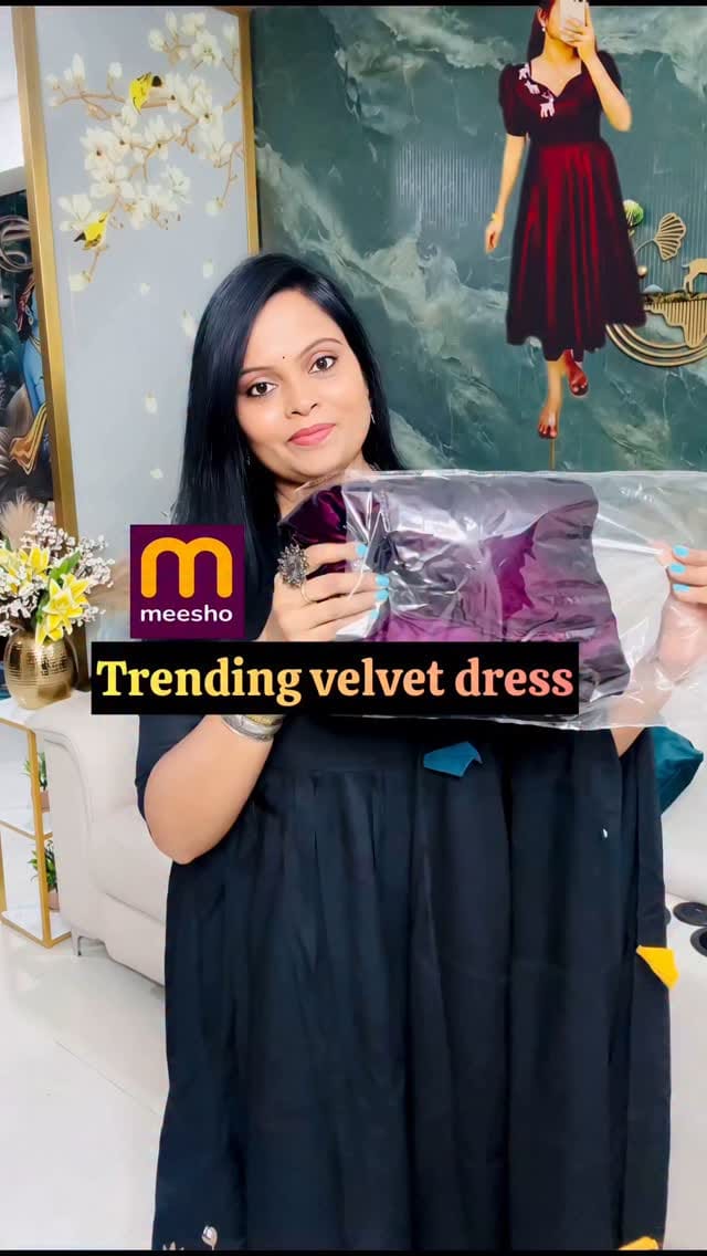 Comment for link 🔗 | beautiful velvet dress from Meesho |
.
.
.
.
.
#viral #trending #reels #whatiorderedvswhatigot #myntra #myntrafinds #onlineshopping #shopping #explore #explorepage #fashion #outfit #outfitinspiration #outfitfromscratch #stylish #styling #maxidress #foryou #followformore #reelsinstagram #instagram #instagood #meesho #summerwear #velvetdress #trendingdress #instagood