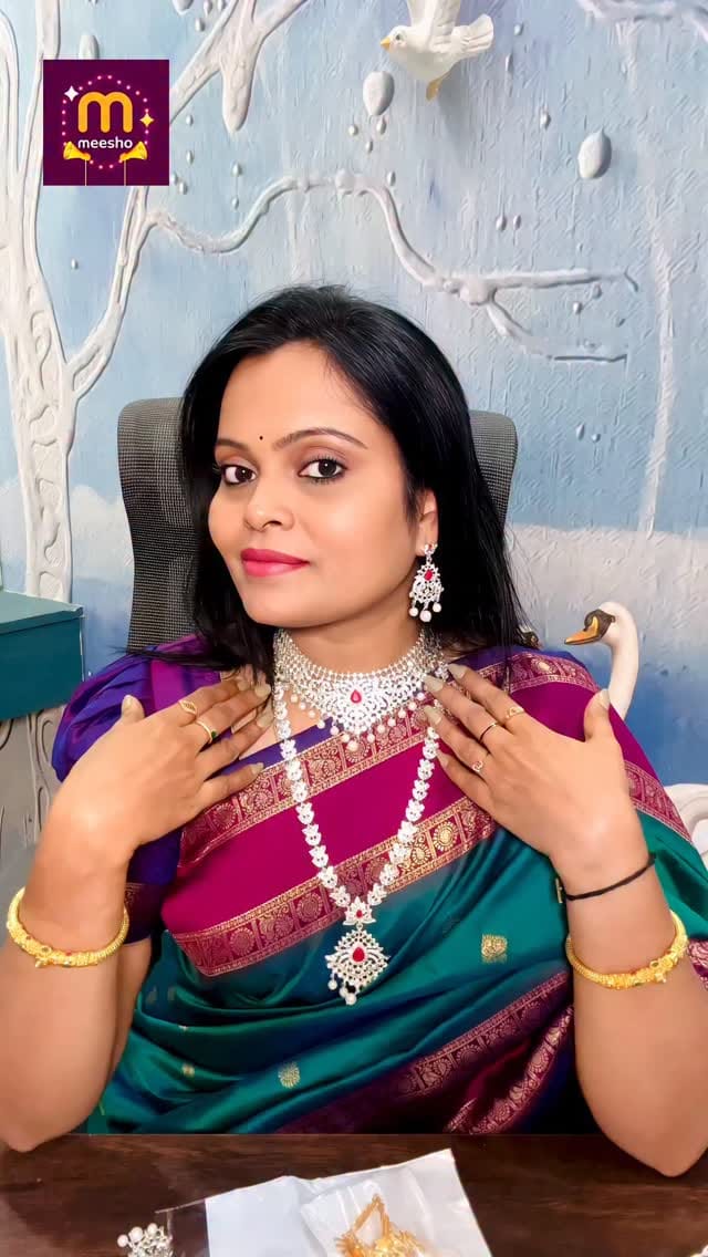 😱 Unbelievable Meesho bridal Jewellery | Comment for link |
.
.
.
.
.
.
#trending #viral #reels #explore #fashion #explorepage #reelsinstagram #instagram #jewellery #instagood #meesho #meeshojewellery #diamond