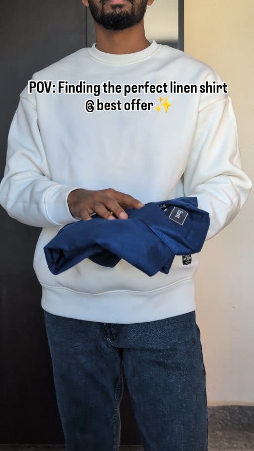 Comment SHIRT 👕 or share this reel to my dm ✨😉
Size I'm wearing 38 
Follow for more videos @stayclassy_with_pravin 
.
.
.
.
.
.
.
#shirt #fashion #styling #menswear #affordable #trending #myntra #clothing #mensfashion #mensstyle #linen #linendress #linenshirt #outfitoftheday #outfitinspo #outfitideas #pinterest #oldmoney #oldmoneystyle #oldmoneylifestyle⚜️ #aesthetic #outfitinspiration #affordablefashion #myntrafınds #classy #premium #summerwear #style #shopping