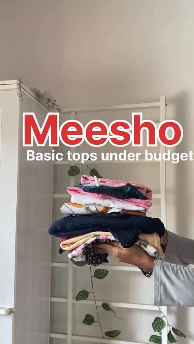 Comment “ TOPS” for link 
#meeshorandomfinds #meeshofinds #meeshorandomfinds #meeshoshopping #meesho