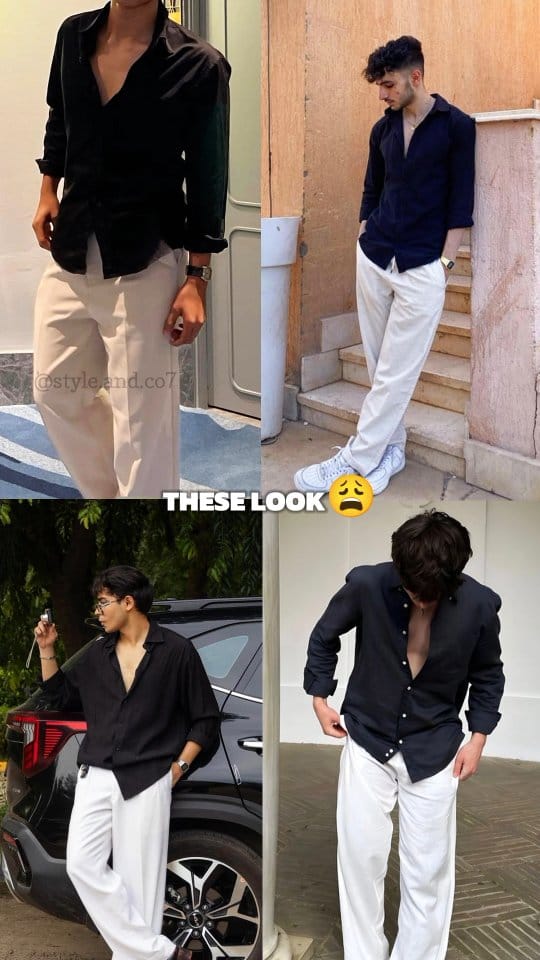 Black & White — the combo that never misses 🤍🖤 Drop a ‘LINK’ below & check your DMs!
Make sure follow first otherwise you don't get link
.
.
.
men black shirt outfit, white pant combo, classic men style, korean men fashion, aesthetic black look, classy outfit men, trending outfit idea, minimal style men, elegant men outfit, dailywear inspiration, insta outfit ideas, smart casual look, street style fashion, men outfit inspo, monochrome outfit men, korean streetwear, modern outfit men, winter fashion men, festive outfit idea, college outfit style, date look men, black shirt styling, white trouser look, neutral tone outfit, men fashion inspo, stylish men vibe, ootd men, outfit for reels, explore page outfit, men outfit trend, timeless men style, simple outfit men, black and white outfit men, everyday outfit inspo, couple look ideas, black shirt reel trend, menswear edit, black fashion inspo, wardrobe essential men, trending style 2025, boys fashion reel, modern classy outfit, sharp outfit combo, aesthetic men outfit, clean look men, minimal tone reel.
#menfashionstyle #blackandwhitevibe #menstyle #outfitreel #explorefashion #aestheticwear #ootdmen