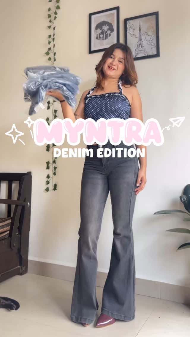 Coolest denim “want” for product 🤌🏻
Denim dress, denim jacket, denim coords, denim outfits 
#trendingreels #fashion #myntra #myntraendofreasonsale #myntrahaul #denim #denimoutfit #coordsets #jacket #dress