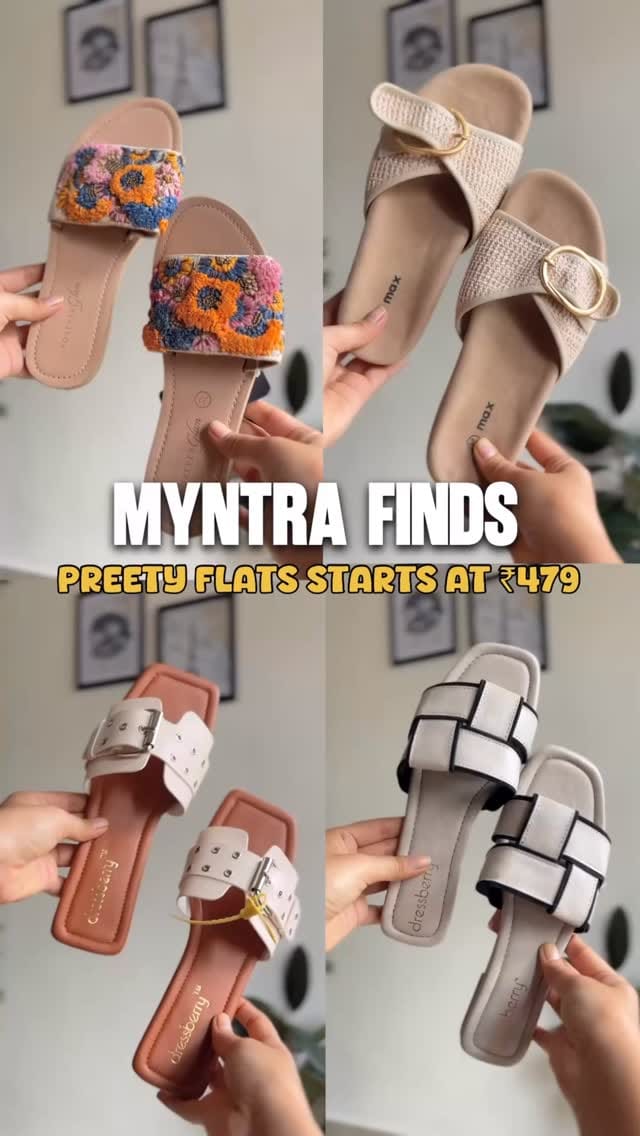 Myntra flats