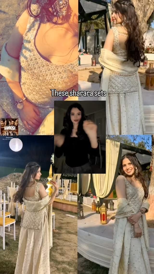 Comment "link" or share this reel in my DM 
@flipkart 
Pinterest inspired 🌟 
#sharara #instagood
#fashiongram