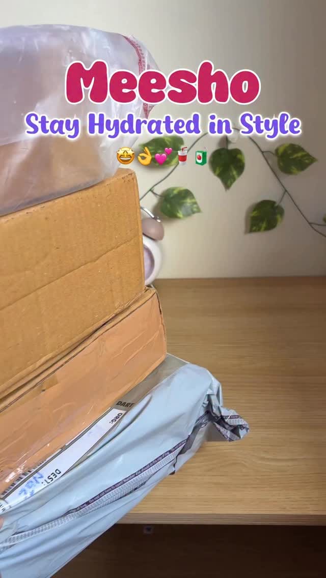 ✨ Comment for the link 🔗
Stay Hydrated in Style 💧✨
.
@meeshoapp
.
.
| stylish & leakproof bottle sipper, perfect for gym, travel, or work, keeps your drinks fresh all day, lightweight & easy to carry, sleek design that fits every mood, your daily hydration partner, durable quality at an affordable price, stay refreshed wherever you go 💙
.
.
#bottlesipper #hydrationgoals #trendingnow #everydayessential #aestheticvibes #stylishbottle #meeshohaul #dailyuse #bottlelove