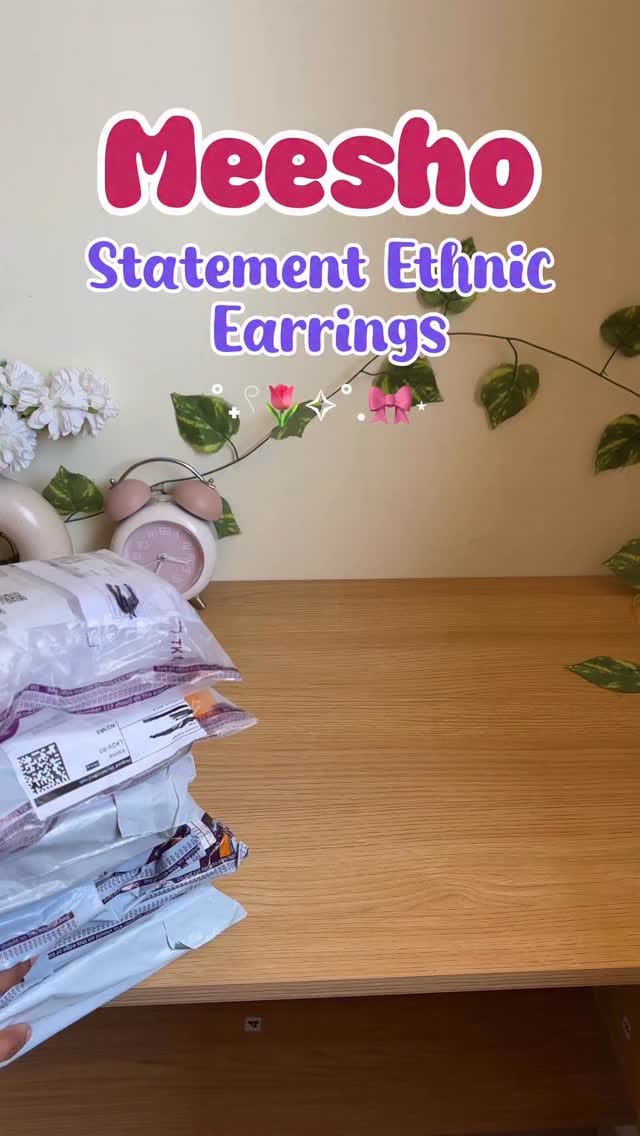 ✨ Comment for the link 🔗
Statement Earrings • Big Designer Energy ✨💫
.
@meeshoapp
.
.
| make every outfit stand out with these bold and beautiful statement earrings — lightweight, classy, and designed to give you that rich, designer vibe instantly! perfect for weddings, parties, and everyday glam, these pieces add a touch of elegance without spending much, super stylish and a must-have for anyone who loves chic, eye-catching jewellery |
.
.
#statementearrings #designerlook #jewellerylover #budgetfashion #earringsoftheday #weddingjewellery #aestheticaccessories #stylishvibes #fashionfinds #trendyjewellery