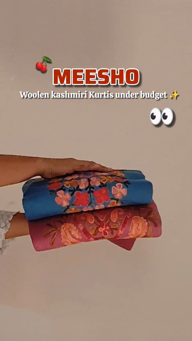 Woolen Kashmiri Kurtis 🎀🪷🛺