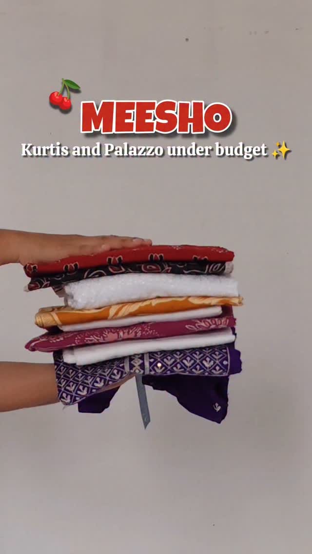 Stylish Kurtis and palazzo 🎀🌸