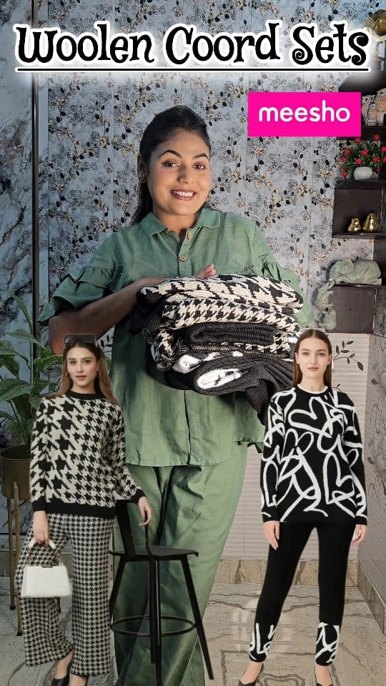 Winter vibes but make it stylish ❄️✨
Yeh Meesho wale Winter Co-ord sets toh must have hain girls!
Soft fabric, trendy look aur perfect fit 🤌
Link comments me👇
Affordable + Stylish = Perfect Winter Look 💖
Save & Share for later 🔥
#meeshohaul #wintercoordset #meeshooutfits #budgetfashion #winterfashion #tryonhaul #meeshofinds #fashionreels #trendingreels #winterwear #coordsetlove #affordablefashion #indianfashionblogger #collegeoutfits #winterstyle #reelitfeelit #viralreelsindia #ootdreelsindia #shoppinghaul #trendingnow