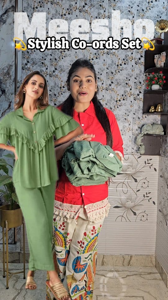 🧡 Comfy + Trendy = Perfect Summer Look 🌸✨
Presenting: Orange Cotton Co-ord Lounge/Night Suit Set 👗
Fabric 👉 100% Cotton (Super Soft & Sweat Free) 🌿
Style 👉 Perfect for Loungewear + Casual Outing 💯
Price 👉 Only ₹465 🛍️ (Budget Friendly too!)
💬 Aapko kaisa laga ye coord set? Comment me zaroor batana!
.
.
#MeeshoFinds #OrangeCoordSet #OOTDIndia #LoungewearGoals
#AffordableFashion #BudgetStyle #WardrobeEssentials
#MeeshoHaul #SummerOutfit #StyleWithSajju
#FashionReelsIndia #EverydayComfort #ComfyAndTrendy