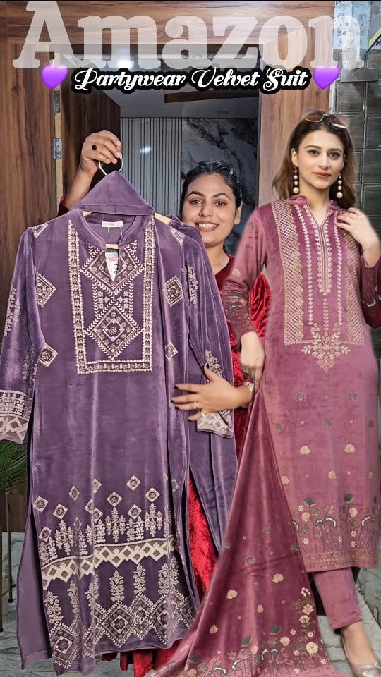“Velvet suit lovers, comment 💜 for links!”
@amazon ❣️ 
Product Details are mentioned in the links provided , Kindly refer 😍💞🫶🛍
.
.
[velvet suit
premium velvet suit
amazon velvet suit
amazon fashion haul
amazon premium haul
velvet suit for winter
partywear velvet suit
wedding velvet suits
amazon outfit ideas
amazon Indian wear haul
winter ethnic wear
trending velvet outfits
rich look velvet suit]
.
.
#velvetsuit #velvetsuitforwinter #premiumvelvetsuit #velvetoutfitideas #amazonfinds #amazonfashionindia #amazonhaulindia #premiumqualityoutfit #partywearsuit #weddingseason2025 #winterfashion2025 #ethnicfashiontrends #indianfashionreels #fashionreelsindia #royallookoutfit #trendingreelsindia #reelitfeelit #reelkarofeelkaro #explorepageindia #viralreelsindia #ootdindia #fashioninspoindia #ethnichaul #amazonoutfitinspo #velvetsuithaul #richlookoutfits #winterethnicwear