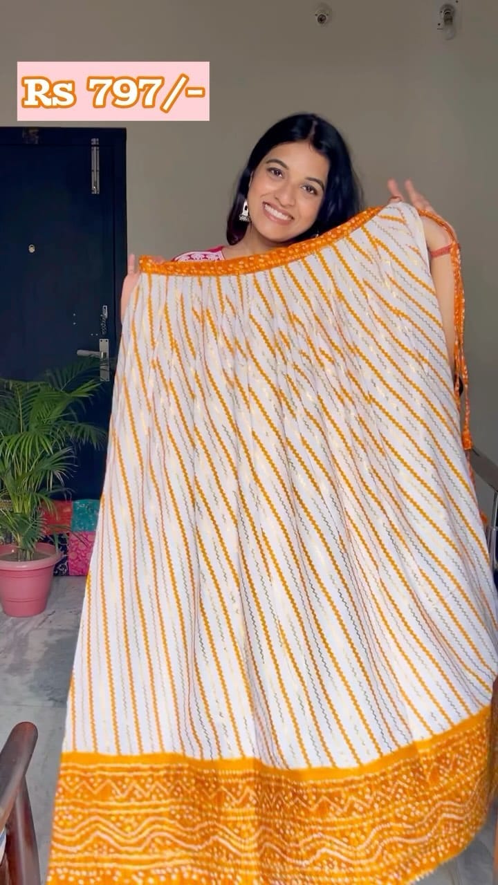 Most affordable Chaniya Choli from Meesho 😍 | Comment 'Link' to get link in DM. 
.
Meesho Mega Blockbuster Sale is Live where you will get all these products at the lowest price. So hurry up now . 
.
.
{ Meesho Lehengas, meesho legenga haul }
.
.
 #meeshofestivefinds #meeshomegablockbustersale #chaniyacholi #navratrioutfit #lehenga #festivewear #indianwear #desifashion #meeshofinds #meeshohaul #explore #reelsinstagram #wishlinked