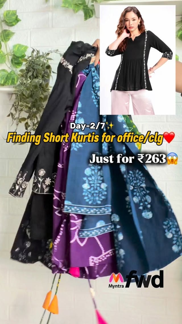 Comment for links🔗
.
.
.
#trending #shortkurti #myntra #fwdethnic