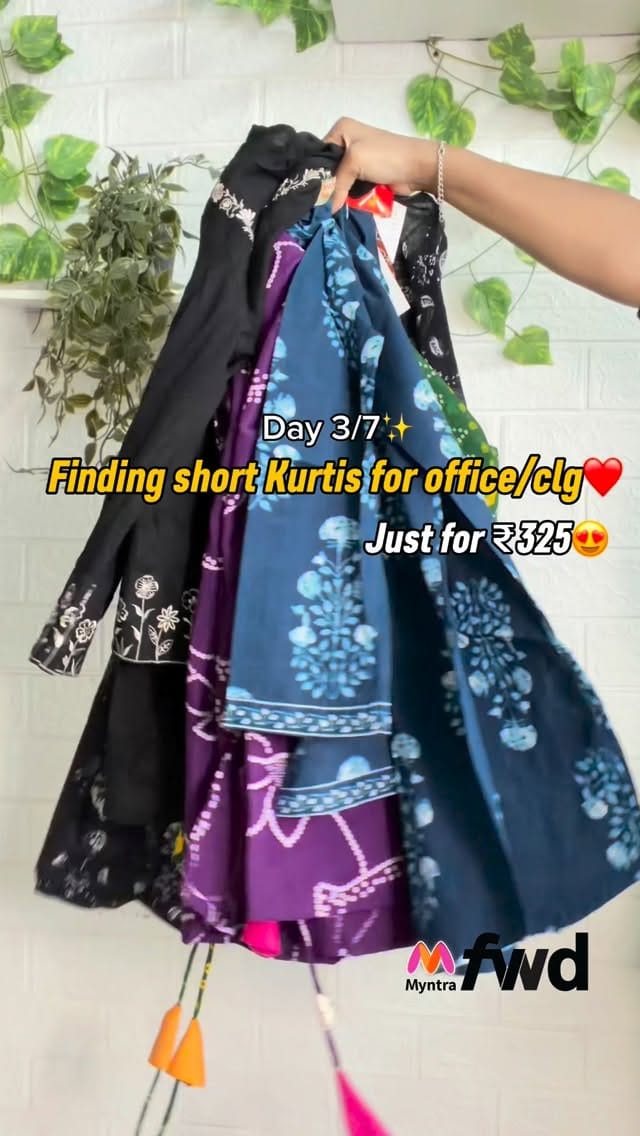 Comment for links🔗
.
.
.
#trending #shortkurti #myntra #fwdethnic