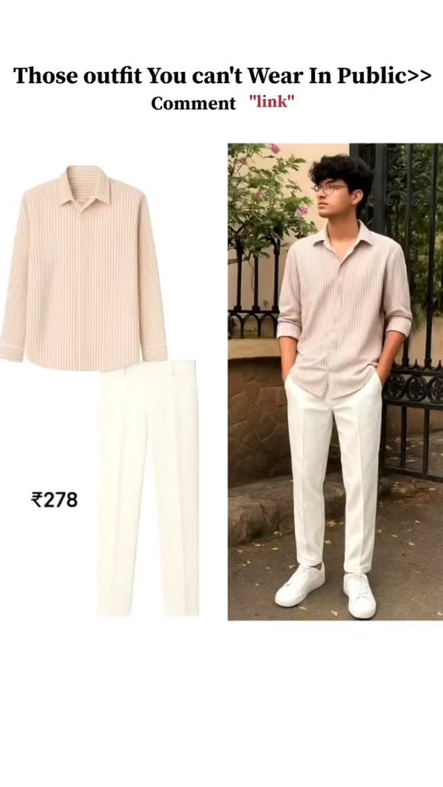 Follow &  Comment "OUTFIT"
.
.
.
#mensfashion #budgetstyle #oldmoneylook #menstyleguide #affordablefashion #ootdmen #outfitideasformen #aestheticfashion #flipkartfinds #meeshodeals #budgetshopping #smartstyle #menswearfashion #oldmoneyvibes #summerfits #linenlove #dailyfashion #menswearstyle #budgetfits #explorepage✨ #explorepage