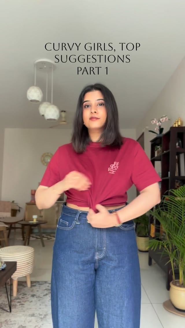 Curvy girls, Here are some top suggestions that will give you flattering looks 😍 comment for links 🔗 save this video and do let me know if it helped you ❤️
#curvygirl #curvy 
[ curvy girls, mid size girls, curvy girl top suggestions, wide shoulder tops, cinch waist tops, hnm tops, Zara tanks, jeans, tops, bigger chest top suggestions]