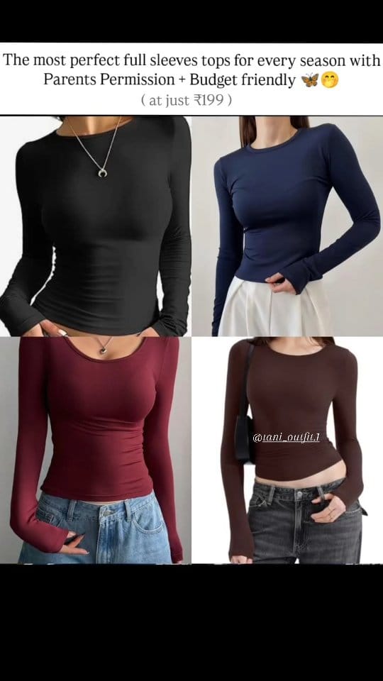 comment "link" you will get the link automatically in your DM 🙌❤️ make sure you follow me to receive the links in your DM ✨
.
.
SAVE it for later
.
.
Share with your besties👩‍❤️‍💋‍👩❤️
.
Follow for more @tani_outfit.1 
#tshirt #fitted #haul #flipkartfinds #flipkarthaul