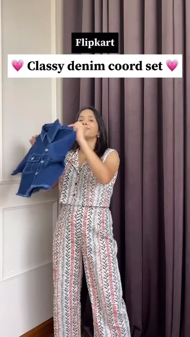 Denim co ord set