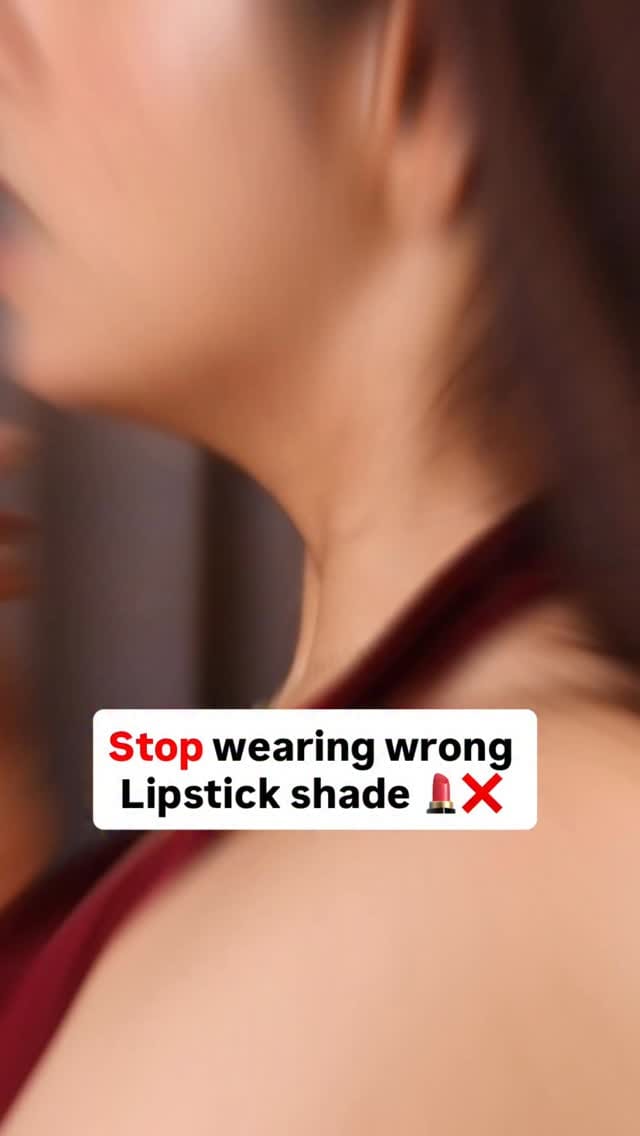 Stop wearing wrong lipstick shade instead try these 
.
.
.
.
.
.
[lipstick shade guide, nude lipstick, red lipstick, bridal lipstick, everyday lipstick, pink lipstick, transfer proof lipstick, lipstick for Indian skin]