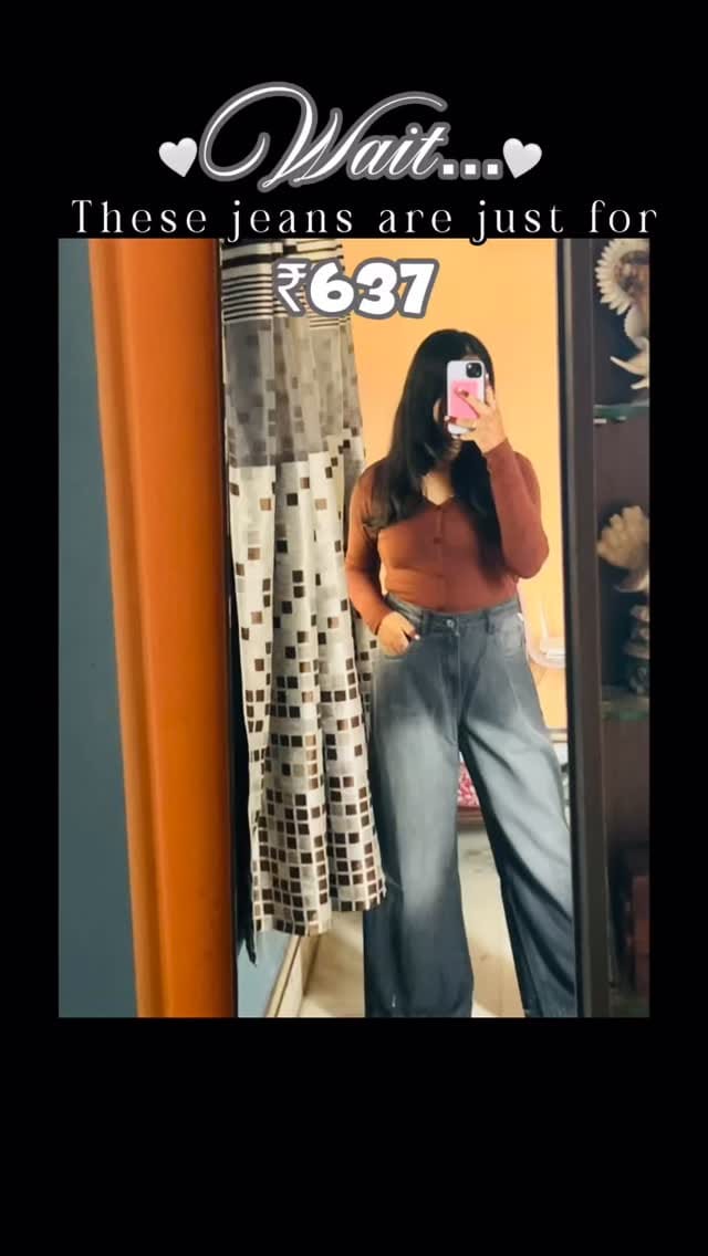 Comment or share this reel to me for links! ✨
.
.
Jeans, denim, women jeans, high-waisted jeans, ripped jeans, baggy jeans, wide jeans, modest jeans, trendy jeans, everyday jeans, blue denim, grey jeans, Cargo pant, pants, trousers, bottoms, bottomwear, must-have jeans, Outfit styling, outfit ideas, casual outfit, college fits, college outfit ideas, winter fits, summer outfits, office wear, aesthetic outfits, Pinterest inspired fits, Affordable finds, under budget, budget-friendly looks, fashion on a budget, lowest price, Haul, jeans haul, bottomwear haul, fashion haul, Meesho haul, Myntra haul, Flipkart haul, Savana haul, H&M sale, Amazon finds, Urbanic haul, Meesho, Myntra, Flipkart, H&M, Savana, Urbanic, Amazon, Fashion themes: Y2K, girly outfit, cute outfit, pink outfit, crochet top, corset, jacket, sweatshirt, mesh, daily wear, versatile jeans, comfy stretch jeans, street style
.
.
#reelsinstagram #meeshofashion #instagram #fyp #foryoupage #reels #jeanshaul #meeshofinds #meeshojeans #treandingreels #haul #explore #explorepage  #whatiorderedvswhatigot #review #bottoms #jeans #fashionblogger #grwm #comfyjeans #denimcollection #thepreeroom #womenjeans #highwaistedjeans #baggyjeans #musthave #denimhaul #underbudget #myntrafinds