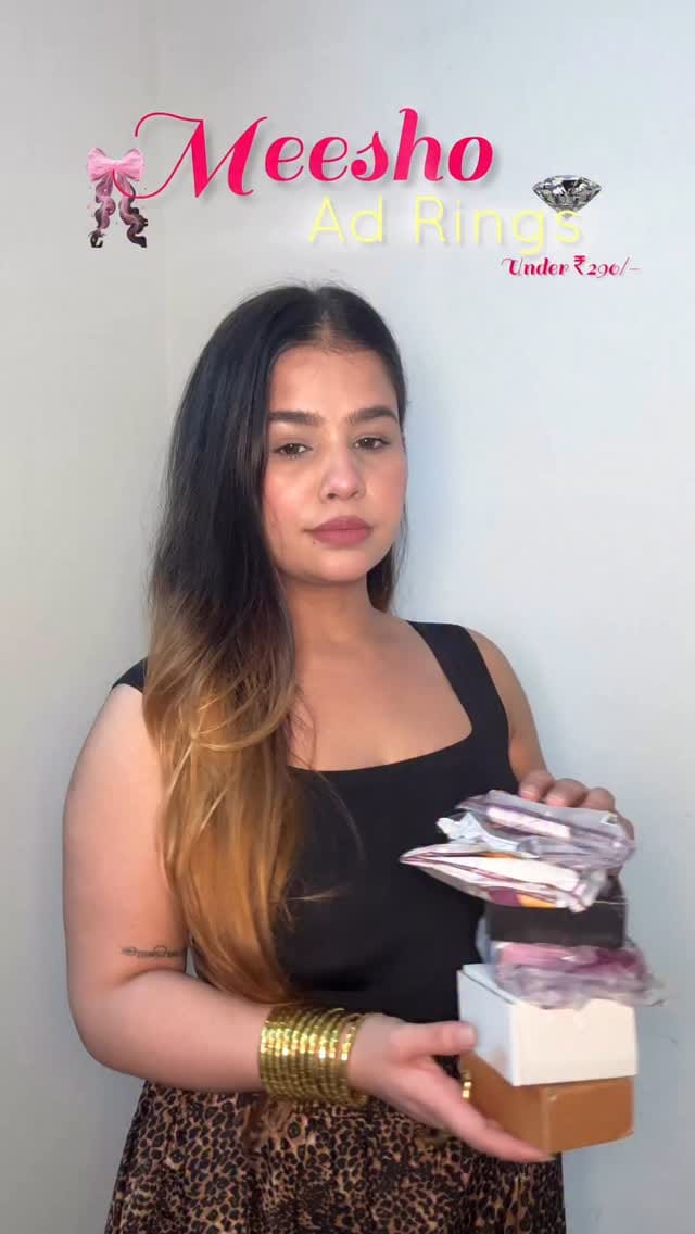 Comment “Ring” to get the link🔗
@meeshoapp 
.
.
.
.
[ Meesho , Meesho Finds, Rinds , Different Style Rinds, Meesho Ad Rings , Meesho Rings Haul , Meesho ready to wear saree, Meesho haul, Meesho affordable wedding wear, Meesho American Diamond rings, Meesho ad rings haul saree, Meesho Haul, Meesho Affordable]
.
.
.
#meesho #meeshoapp #rings #adrings #afforablefashion #instagram #meesho #meeshoadrings #meeshoringshaul #meeshofindsunder300 #trendy #meeshofinds #differentstyle #differentstylesaree #meeshomusthave #viral #meeshojewellery #meeshowedding #vibes #instafashion #musthaveearrings #meeshoapp #meeshosaree #affordablefashion #meeshofinds #affordable #explore #trending #reelkarofeelkaro #sareedifferentstyle