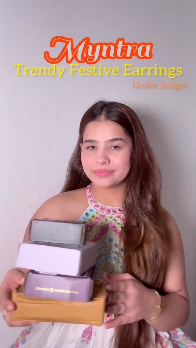 Comment “DM” for link✨
@myntra 
[ myntra earrings, myntra sale , trendy earring, Myntra finds , festive finds, Navratri, festive earrings , affordable, affordable finds ] 
#myntra #myntrafinds #festive #festivefinds #earrings #earringslover #festiveearring #reelitfeelit #affordable #affordablefinds #myntrasale #myntraearringscollection #myntrahaul #affordable #myntrafestivesale