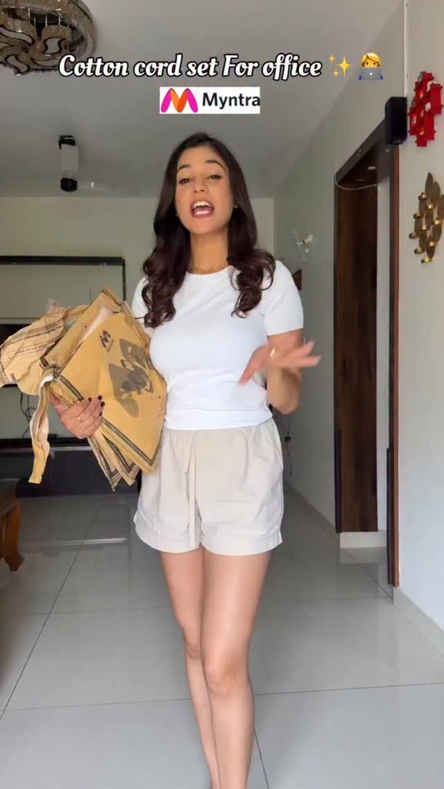 For link comment or share this reel in my dm ✨ 
Size I'm wearing for all is small❤️
#myntrasale
#myntrasaleislive
Myntra office wear Myntra wear Myntra kurta set