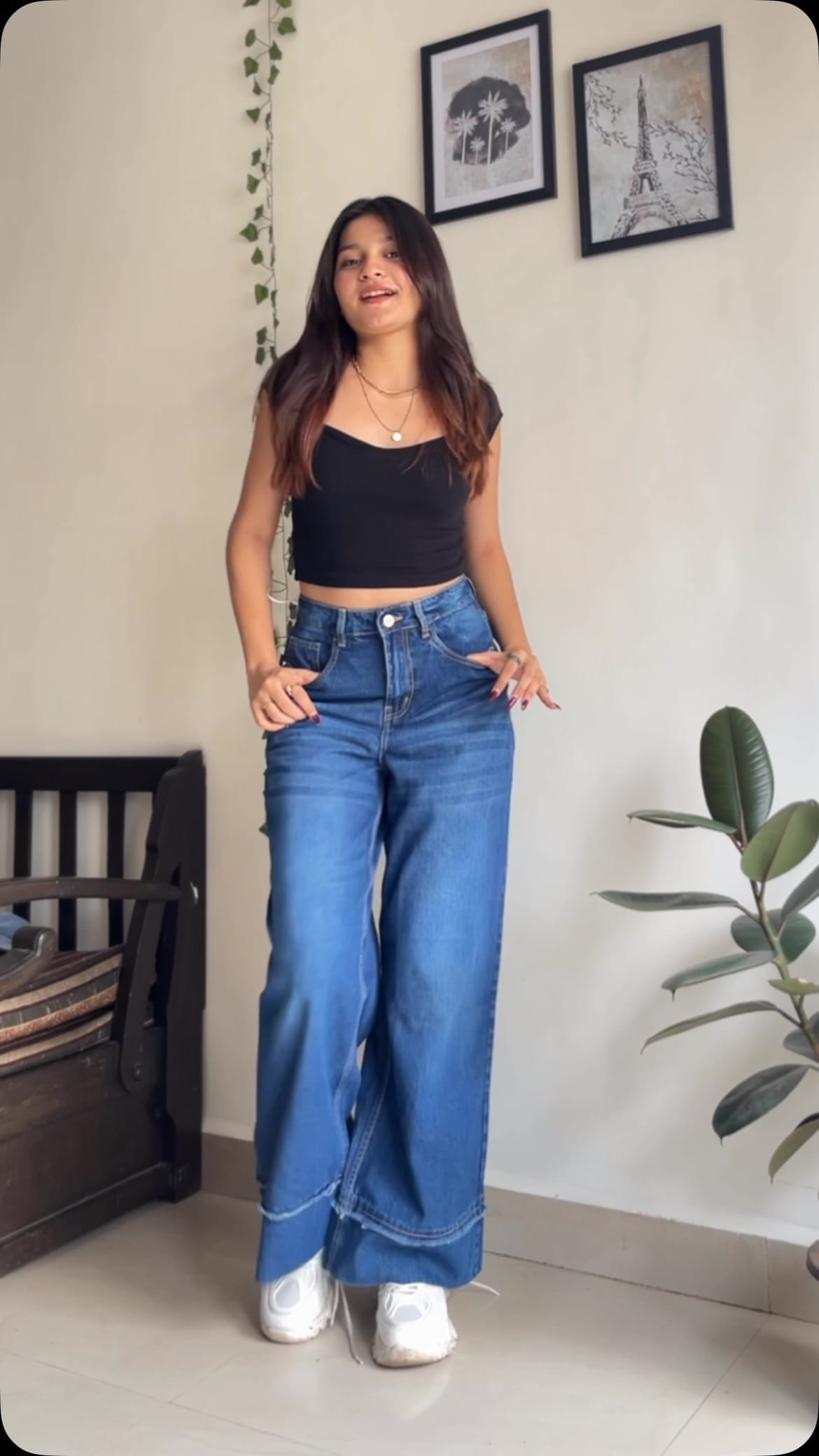Cmt link for jeans 💗
Jeans for collage, comfy jeans
#myntra#myntrahaul #fashioninspiration #grwm#trending #jeans #stylish