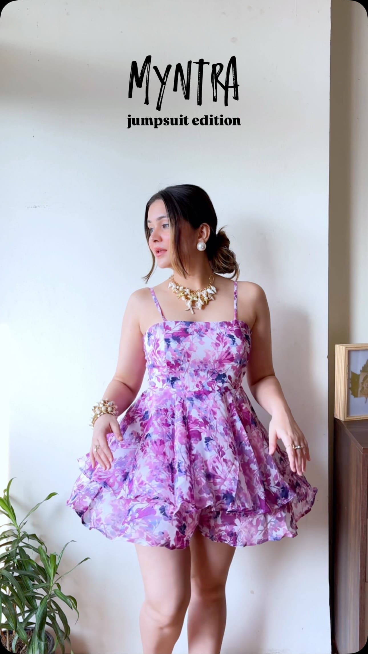 Fits for your next Vacay! 💜
Follow @tanyaa.seth for more & comment ‘send’ for links 🔗 
[vacation outfits, travel ootds, jumpsuits, summer clothes, floral, chic black dress, birthday outfits, party dresses]
#explore #fup #indiancontentcreator #noida #delhi