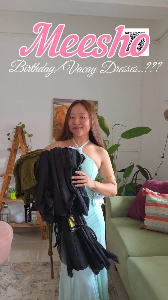 Meesho Birthday Aesthetic Dresses Haul💗✨ Under Budget. Cmt ‘link’ for direct link🦋✨OR Scan the QR in Meesho for direct link 🖇 
@meeshoapp
Pick your favorite..?? 
#ootdfashion #meeshohauls #meeshofind #pinterestinspo #pinteresrinspired #maxiskirt #maxiskirts #pinterestbelt #exploremore #meeshocreator #afforɗablefashion #budgetfriendly #partydresses #meeshofashion #pinterestheels #aesthethicoutfit #bodycondresses #maxiskirtoutfit #meeshofashion #pinterestinspo #birthdayvibes #elegantfashion #reddress❤️ #elegantstyle