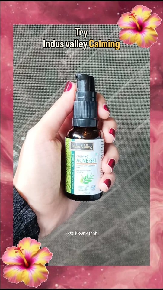 Indus valley calming acne gel! 🩵
