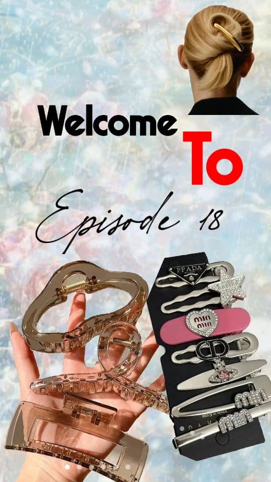Ep. 18 - Affordable Pinteresty hair claws and hair clips
.
.
.
#affordable #fixyourwardrobe #fixyourwardrobeseries #ep18  #hairclaws #haurclips #hairaccessories #hairstyling #wardrobe #styling #trending