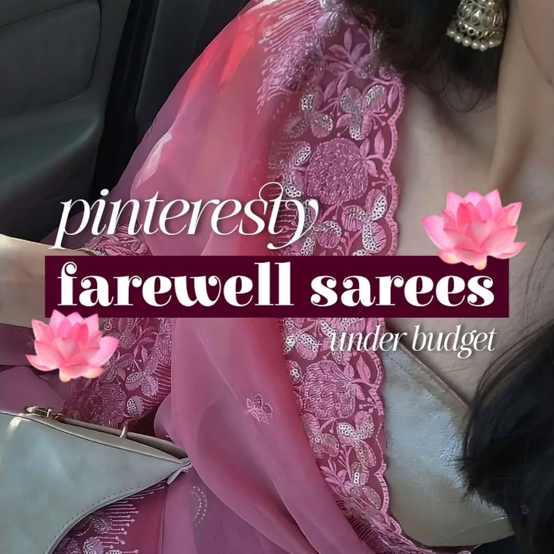 Follow & Comment 'saree' for the links 🩷 
.
.
.
.
.
(Pinteresty Finds,Sarees,Farewell, Wedding season, Traditional outfits,Meesho Finds, Flipkart,Haul, aesthetic,Ethnic)
.
.
.
.
#flipkart #meeshohaul #pinterestgirl #ethnic #aesthetic #fyp