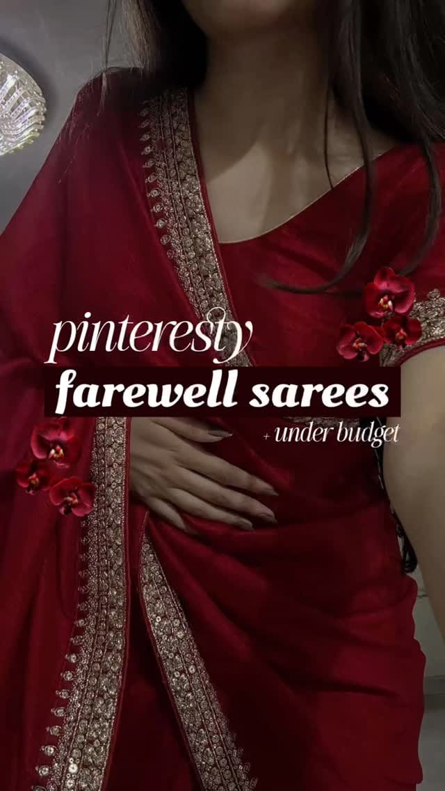 Follow & Comment 'saree' for the links 🩷 
.
.
.
.
.
(Pinteresty Finds,Sarees,Farewell, Wedding season, Traditional outfits,Meesho Finds, Flipkart,Haul, aesthetic,Ethnic)
.
.
.
.
#flipkart #meeshohaul #pinterestgirl #ethnic #aesthetic #fypシ❤️💞❤️