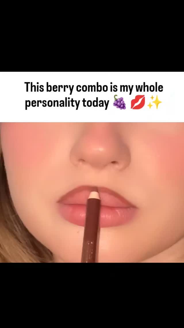 Berry lips, soft vibe.🍇✨ Comment for link 🔗 
#berrylips #berrylipcombo #lipcombo #lipshade 
#makeuplover #lipproducts #pinklips #makeupaddict 
#glammakeup #juicylips #aestheticmakeup #beautycommunity 
#makeupfinds #lipglosslove #lipsticklover