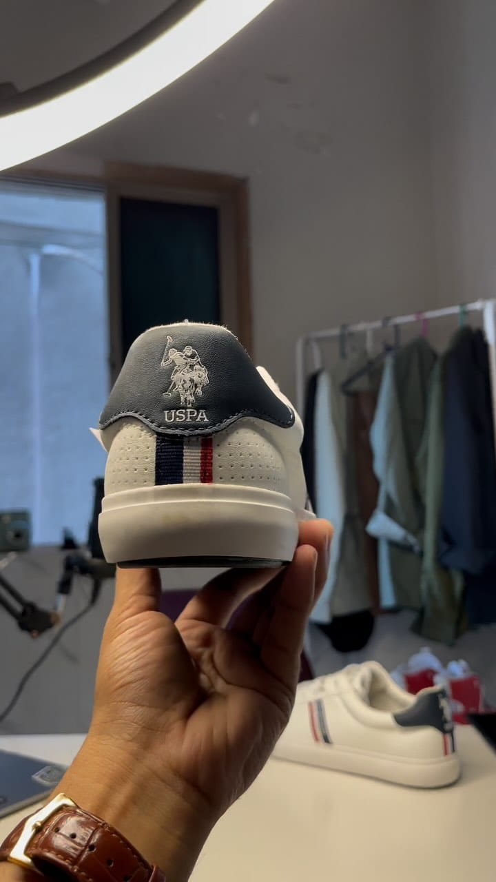 I reviewed many sneakers in this design, but none of them gave me this much comfort , this is a common design in flat sneakers, it’s so classy, sexy, and if you are pairing with your formal dresses, this gonna be a perfect blend for your fashion and styling game.
But there was always a problem with comfort, but US Polo Asian did really great job with this sneaker. 
come down link, I will send you in your DM 
#Sneakers #USPoloAsian #WhiteSneaker #FormalLook #Fashion #Footwear 
Sneaker, fashion, footwear, styling, fashion styling