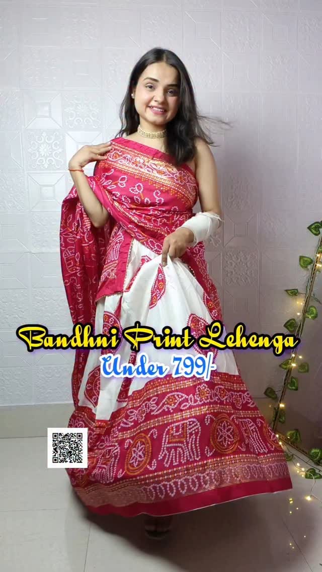 Comment 'Want" For Link
.
Silk Bandhni Print Sem Stitched Lehenga 🎀
.
Save For Later 🤝
.
Get 30% OFF on your first order 🫰 
.
Take a Screenshot and use search by image on meesho app 🫰 
.
meesho , meesho finds, meesho haul, lehenga choli, silk lehenga, bandhni print, semi stitched lehenga, gujrati lehenga, Rajasthani lehenga 
.
#meesho #meeshofinds #meeshohaul #lehenga #lehengacholi #silklehenga #bandhni #gujratilehenga #rajasthaniculture #semistitched