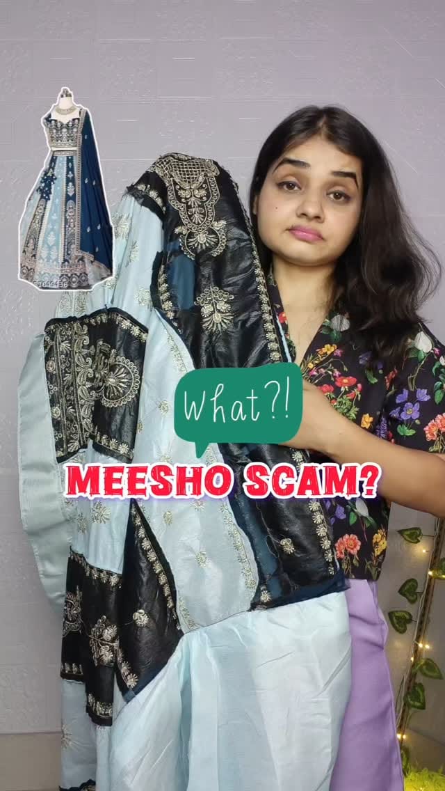Is this what I really got from Meesho?! 😱
I was so excited to try this lehenga that someone suggested to me... but what I received left me shocked. 💔
Not just me — I found out others faced the same issue, but no one talked about it. So here’s my honest experience.
⠀
✨ Would you still buy it?
👇 Comment below — let’s keep reviews real and helpful for everyone!
⠀
meesho, meesho finds, lehenga choli, lehenga review, meesho scam, honest review 
#meesho #meeshofinds #honestreview #meeshohaul #realitycheck #fashionfails #lehengareview  #realtalk  #fashionstyle #lehengacholi #meeshoscam 
Kya aapne iski video phle dekhi h? 🥺