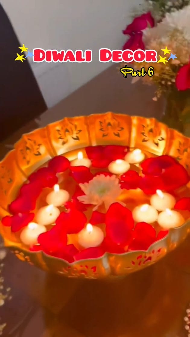 Comment 'Link' or Share this with me to get the link 🎀
Diwali Tea Light Candle From @meeshoapp 
#diy #diwalidecoration #diwali #entrancedecor #festivedecor #amazonhomefinds #amazonfinds #festivefinds #indianhomedecor #homedecor #reelsinstagram #trendingreel #viral #viralvideos #reelsofthedąy #reelsofindia #meeshofinds #tealightcandle #candle #floatingcandles 
Home entrance, entrance decor ideas, entrance makeover, home decor, entrance decor, Indian home decor, Amazon home finds, Amazon festive decor, Amazon finds, DIY wall decor, Diwali decoration ideas, Diwali decor, festive decor,  Indian home decor, home styling, styling tips, candles, tea light candle, diwali