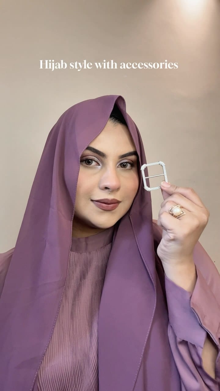 Hijab tutorial for my cuties! 💜
Just a simple hoop has elevated this basic hijab style to the next level. It’s so easy to use, multipurpose, and instantly makes your hijab look fab! 😍
I’ve used premium Georgette hijab as it’s flowy fabric is easier to work with 🫶🏻✨
You HAVE to try it out. Trust me, it’s a game-changer!
Comment “LINK” below if you’d like direct links🫶🏻
.
hijab shade : dynamic mauve premium georgette hijab 💜
.
.
.
#hijabtutorial #hijabi #yyc #modestfashion #grwm #hijab #hudabeauty #reelsinstagram #trendingaudio #exploremore #newreels #hijabtutorialvideo #hijabinspiration #trendingreels #trendy #burgendy #fashiongram #layeredhijab #hijabflow #instafashion 
Hijab tutorial , hijab with accessories , hijab style for beginners,  hijab fashion style makeup , party , weddings ,  Indian weddings , Pakistani fashion ,  desi grwm , wedding guest , trends , makeup tutorials , hijabers , modesty